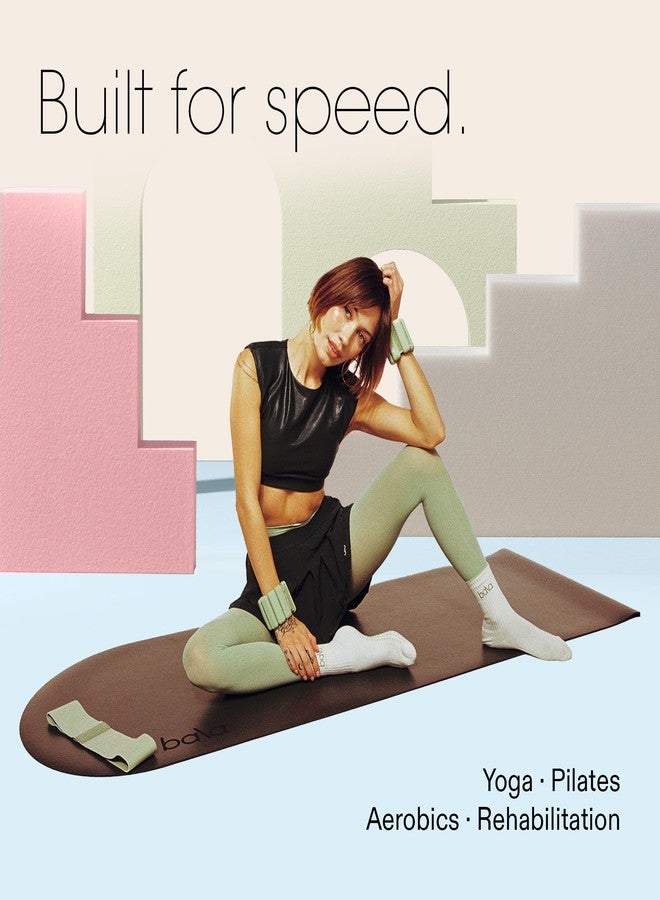 بالا بساط يوغا بالا للصالة الرياضية المنزلية، 5 مم (أزرق بحري) - بساط تمارين مانع للانزلاق للتمارين المنزلية، تمارين التمدد، البيلاتس، التمارين الهوائية، تمارين الأرضية واللياقة البدنية - بساط تمارين داخلي - Image 3